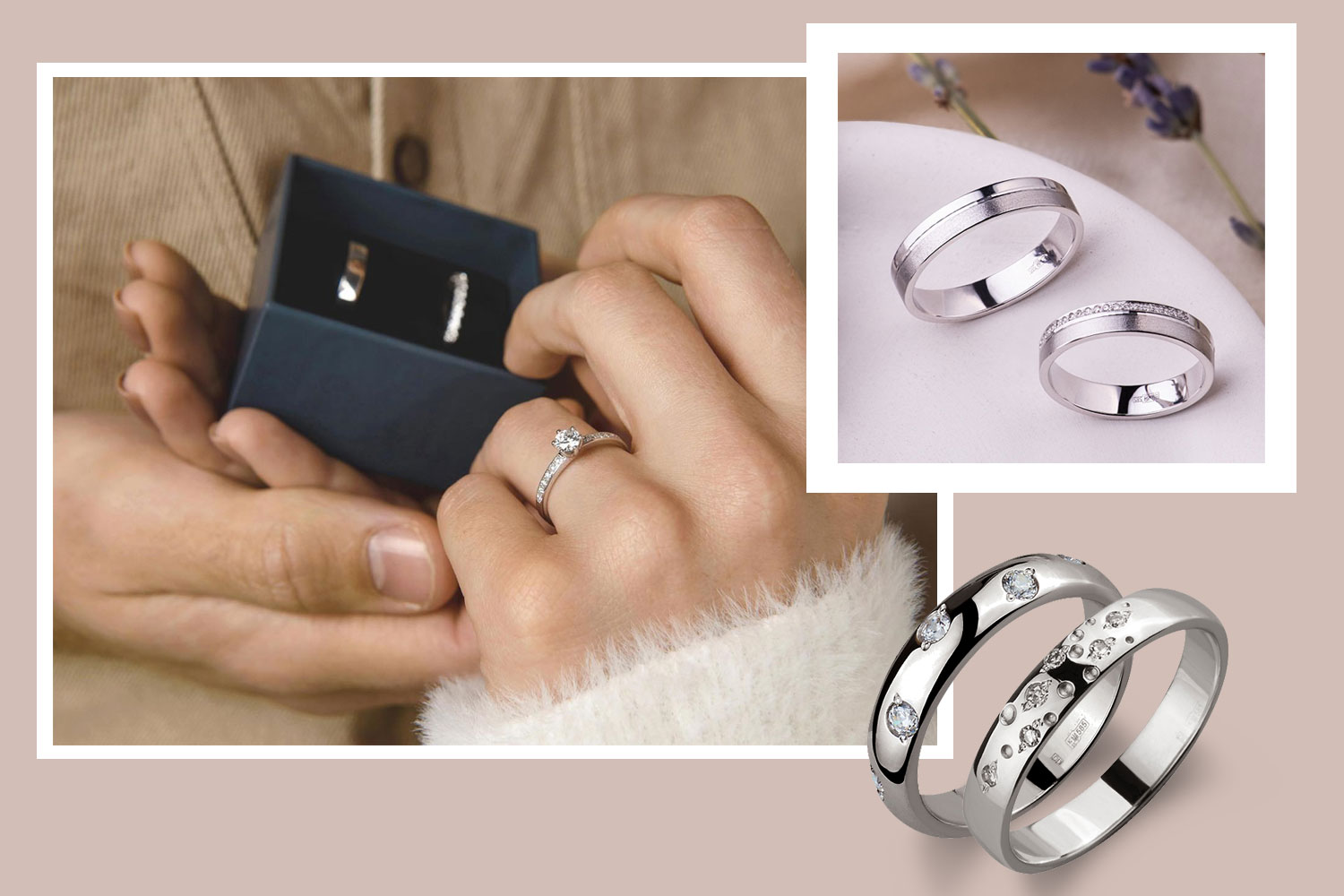 white gold wedding rings